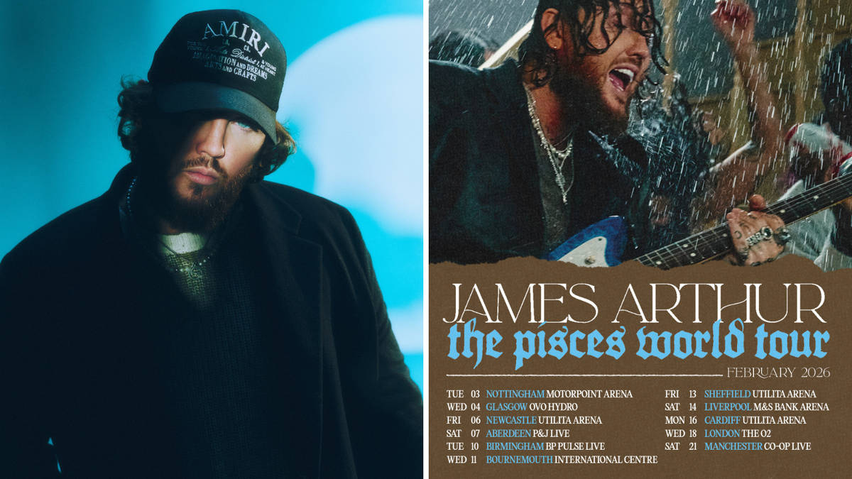 2026 UK Tour: James Arthur Manchester Concert Tickets On Sale 2026 UK Tour: James Arthur Manchester Concert Tickets On Sale