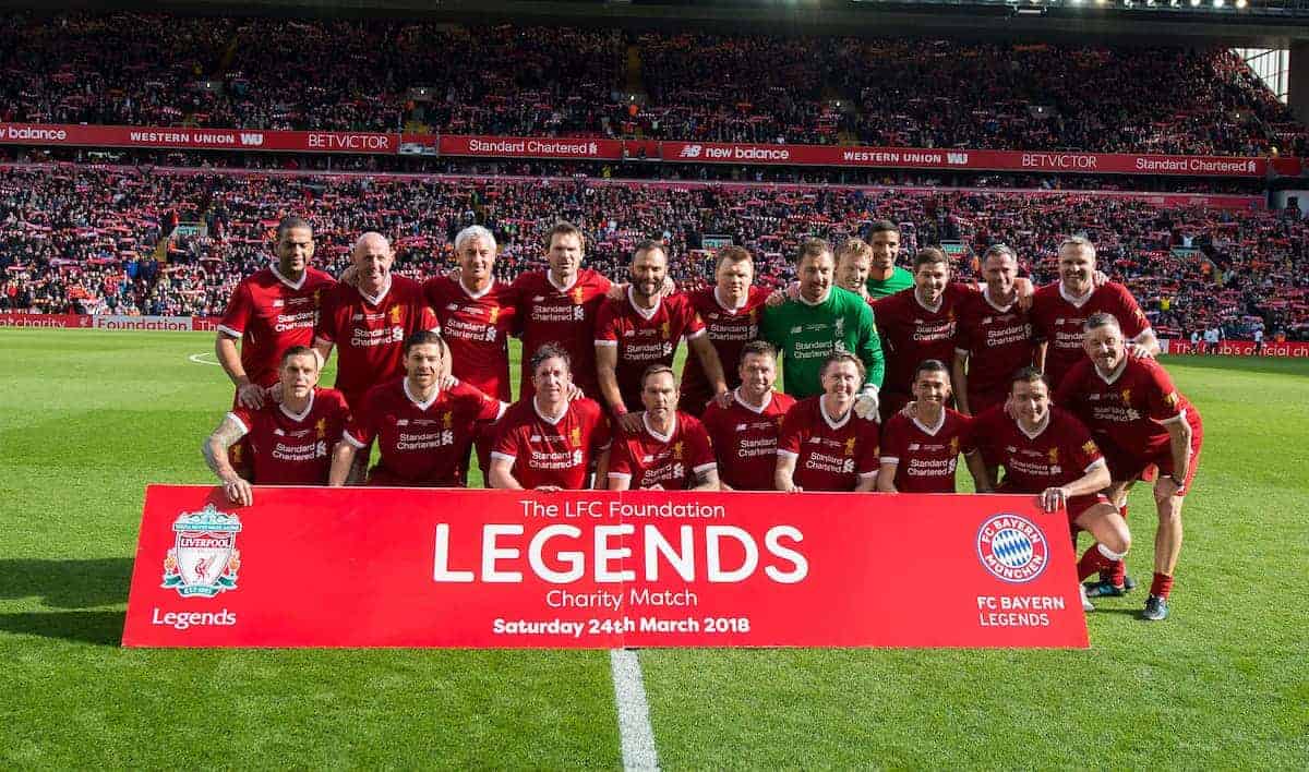 Anfield Charity Match: Full Liverpool Legends Squad Revealed Anfield Charity Match: Full Liverpool Legends Squad Revealed