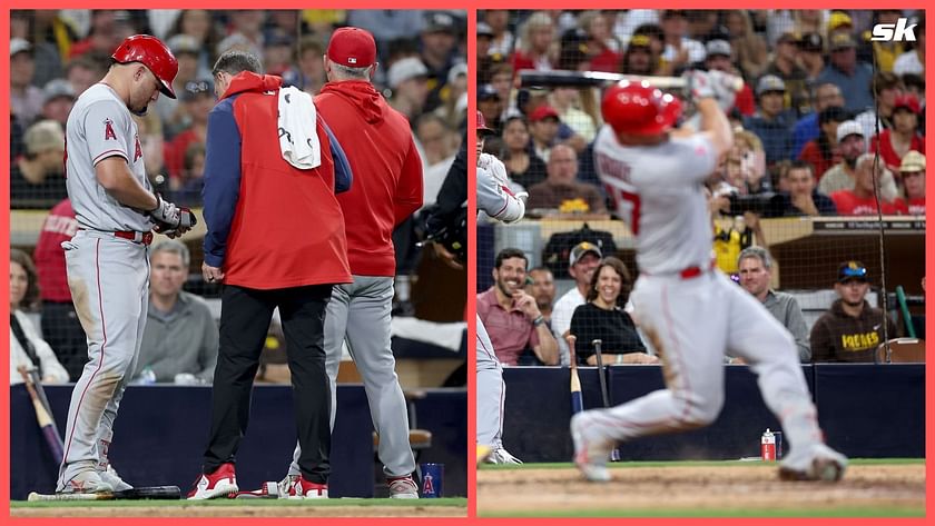 Angels' Losing Streak Continues As Mike Trout Exits With Knee Injury Angels' Losing Streak Continues As Mike Trout Exits With Knee Injury