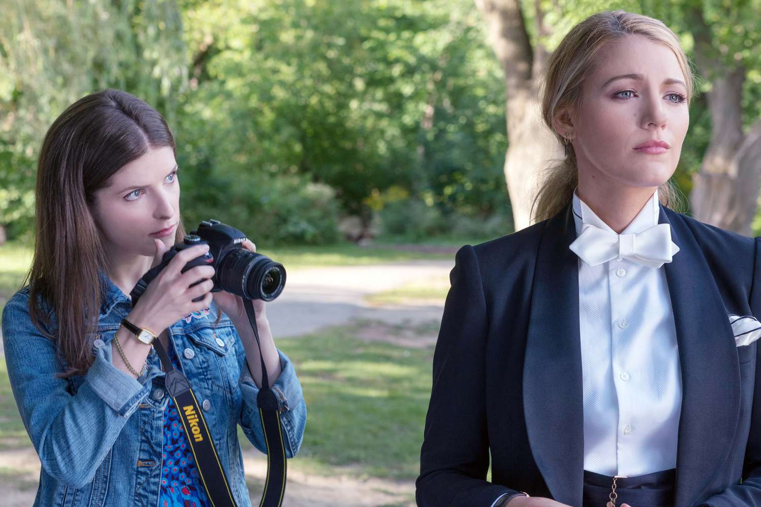 Anna Kendrick Shades Blake Lively During Anna Kendrick Shades Blake Lively During