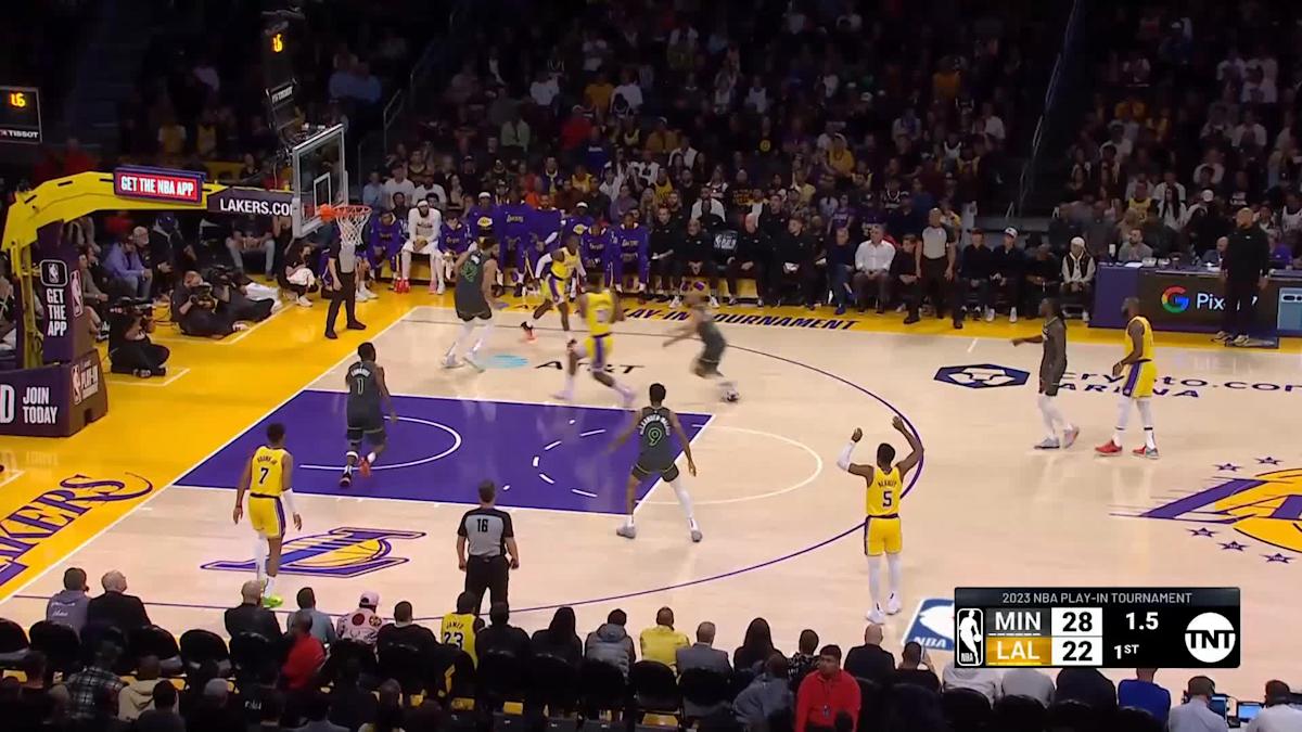 Anthony Edwards And Lakers Center Involved In On-Court Altercation Anthony Edwards And Lakers Center Involved In On-Court Altercation