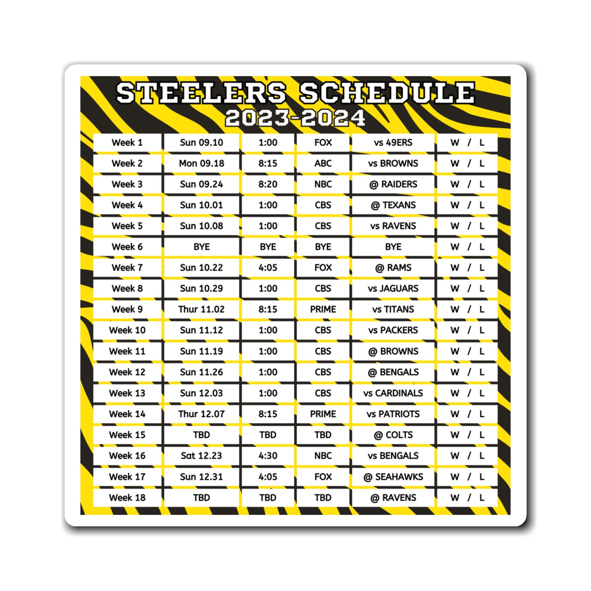 Anticipated Pittsburgh Steelers 2025 Schedule: What To Expect Anticipated Pittsburgh Steelers 2025 Schedule: What To Expect