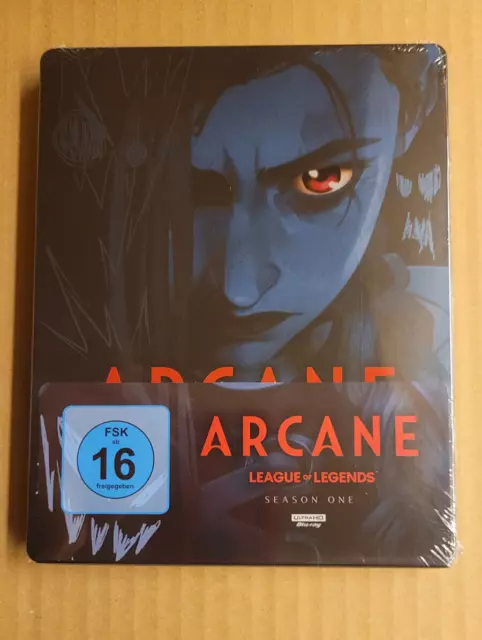 Arcane League Of Legends 4K Steelbook: 50% Amazon Discount Arcane League Of Legends 4K Steelbook: 50% Amazon Discount