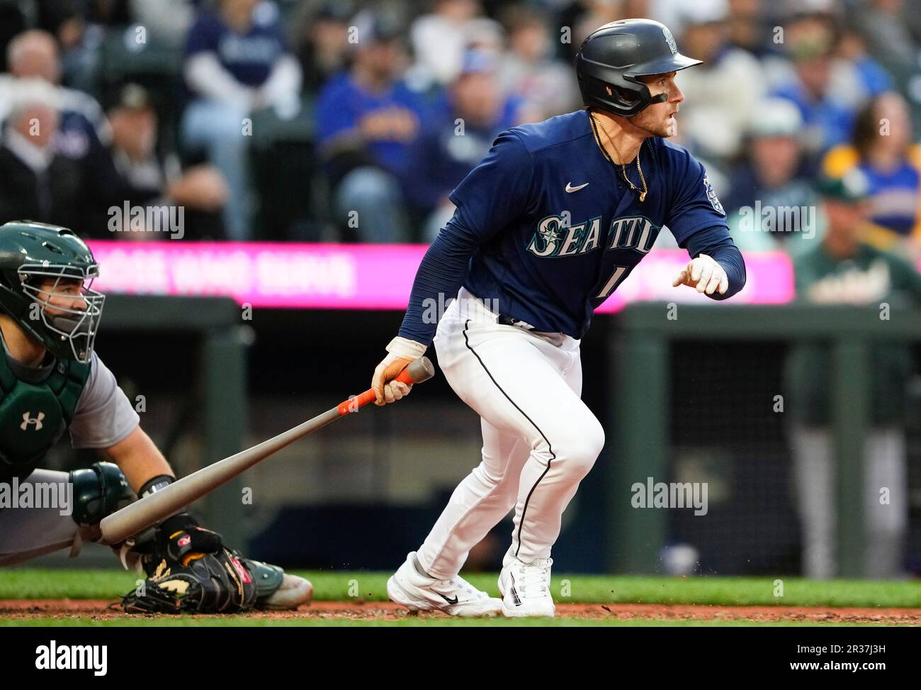 Athletics Defeat Mariners Behind Langeliers' Home Run Athletics Defeat Mariners Behind Langeliers' Home Run