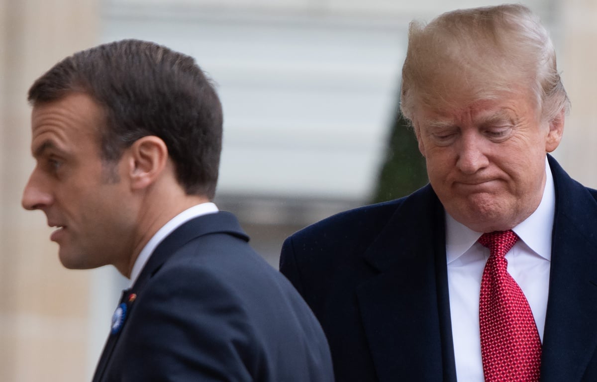 Au Vatican: Les Mots Forts Échangés Entre Trump Et Macron Au Vatican: Les Mots Forts Échangés Entre Trump Et Macron