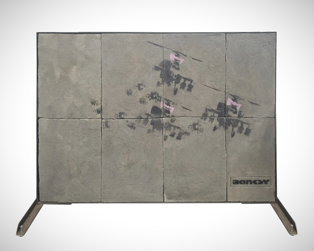 Auction Alert: Banksy's Broken Heart Mural On The Block Auction Alert: Banksy's Broken Heart Mural On The Block