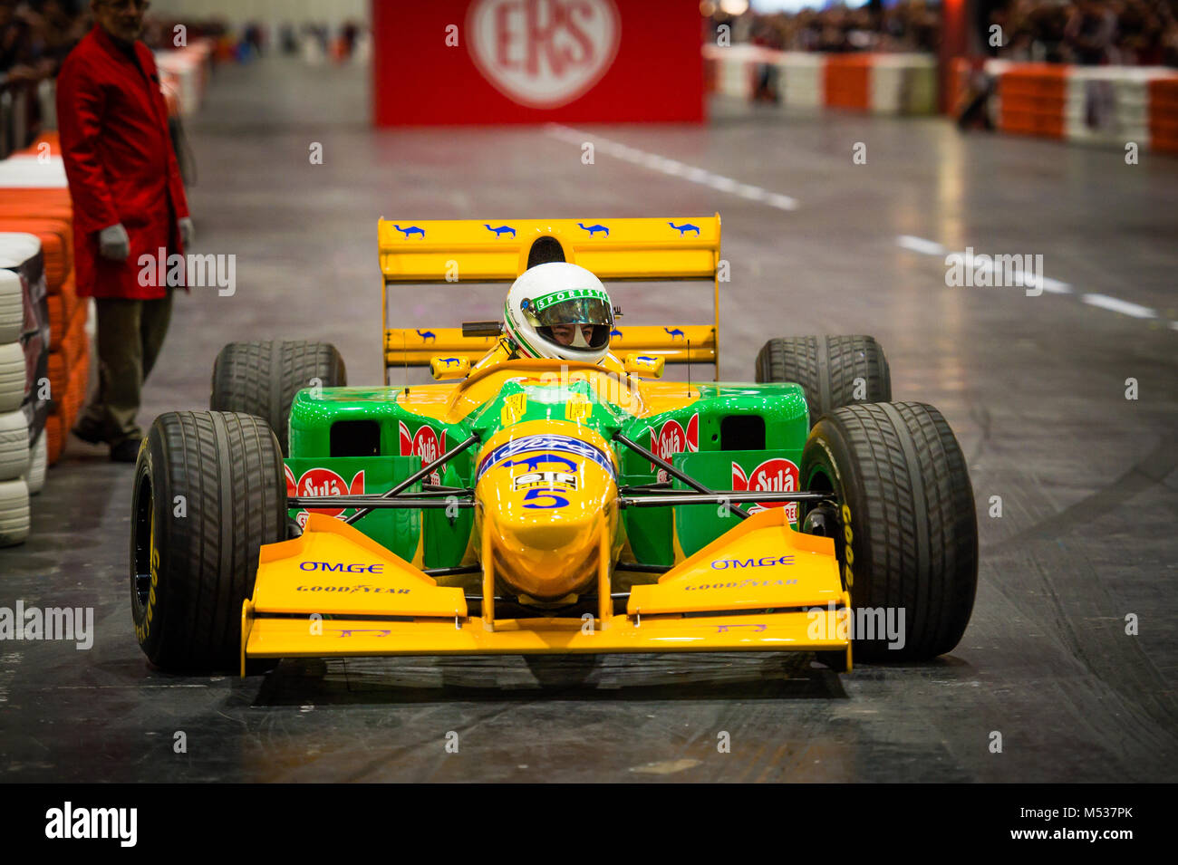 Auction: Michael Schumacher's Detailed Benetton F1 Show Car Auction: Michael Schumacher's Detailed Benetton F1 Show Car