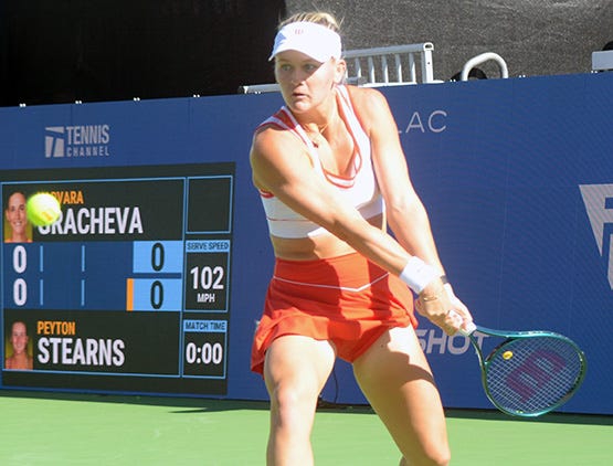 Austin WTA Tournament: Stearns' Unexpected Defeat Austin WTA Tournament: Stearns' Unexpected Defeat