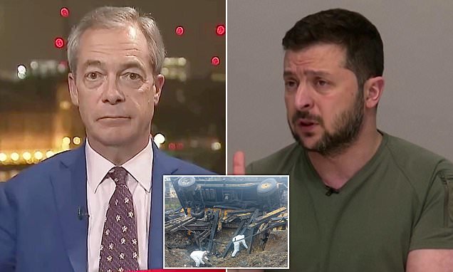 Backlash Grows Against Farage After Zelenskyy Remarks Backlash Grows Against Farage After Zelenskyy Remarks