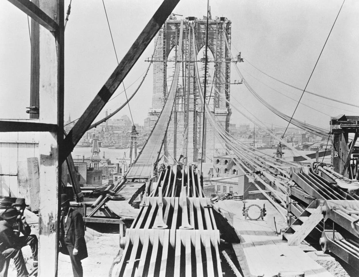 Barbara Mensch's Account Of The Brooklyn Bridge's Construction Barbara Mensch's Account Of The Brooklyn Bridge's Construction