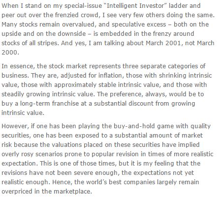 BofA's Take: Understanding And Addressing High Stock Market Valuations BofA's Take: Understanding And Addressing High Stock Market Valuations