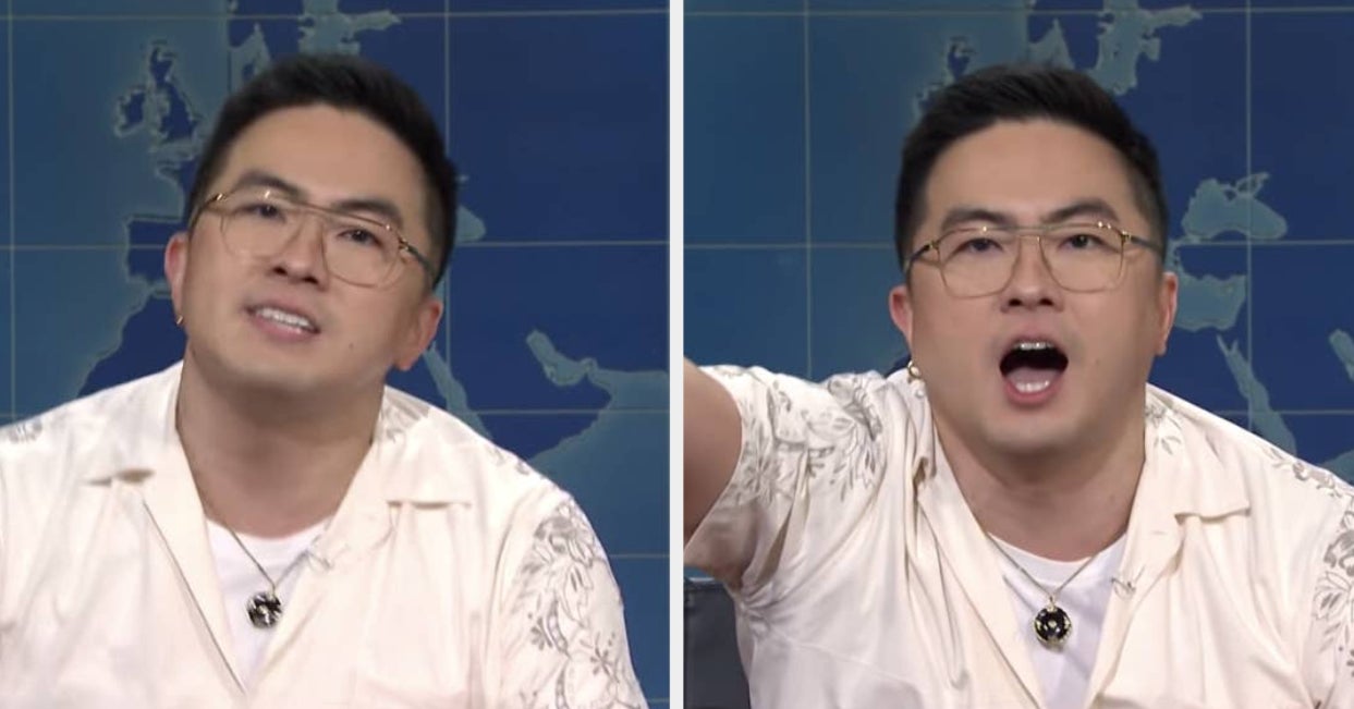 Bowen Yang Defends Ego Nwodim's Viral SNL Weekend Update Bit Bowen Yang Defends Ego Nwodim's Viral SNL Weekend Update Bit