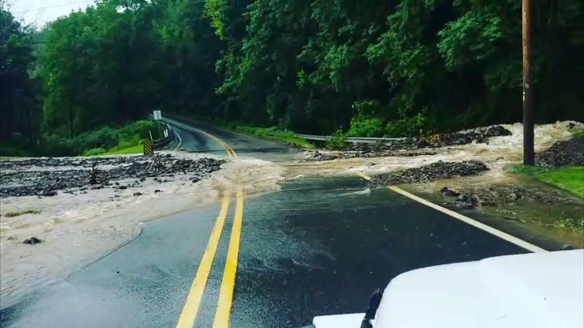 Bradford & Wyoming Counties Under Flash Flood Warning Due To Thunderstorms Bradford & Wyoming Counties Under Flash Flood Warning Due To Thunderstorms