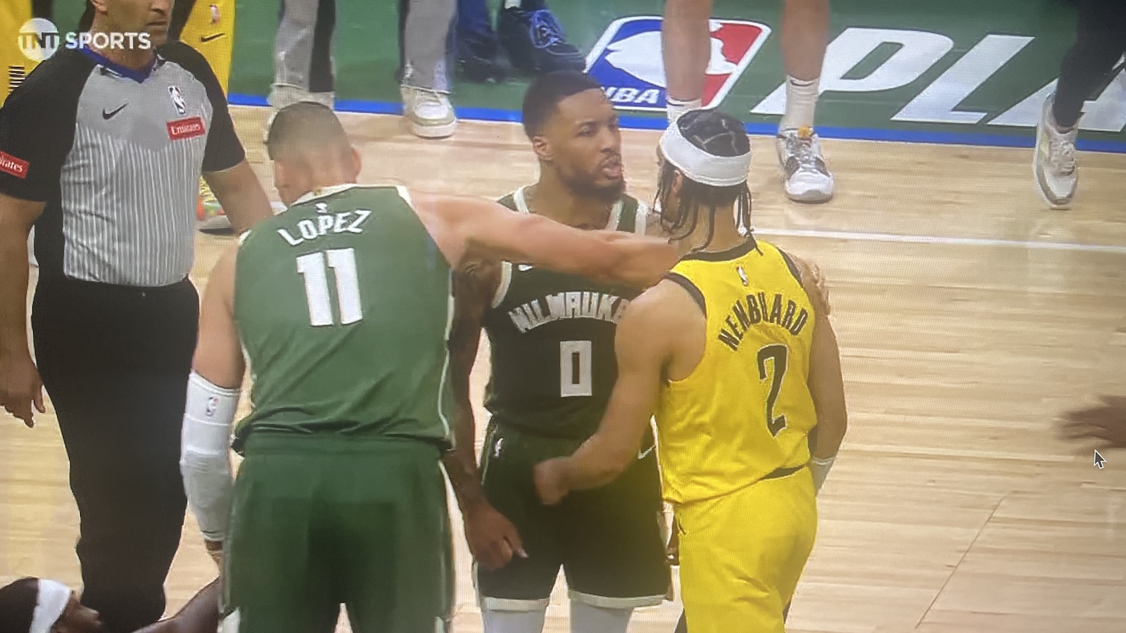 Bucks-Pacers Game 5: Heated Exchange After The Buzzer Bucks-Pacers Game 5: Heated Exchange After The Buzzer