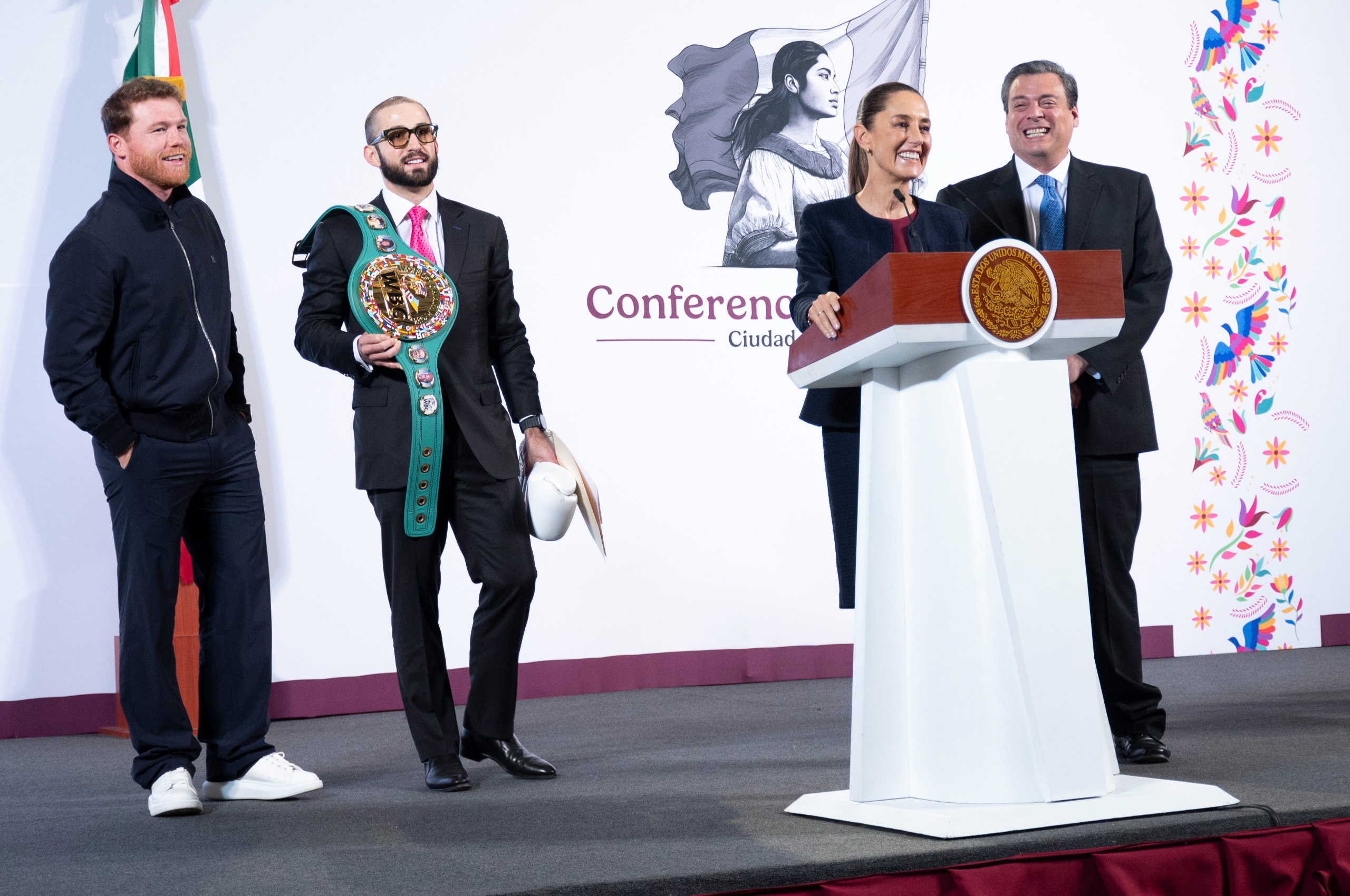 Clase Nacional De Boxeo 2025: Sheinbaum Y Julio César Lideran El Cartel Clase Nacional De Boxeo 2025: Sheinbaum Y Julio César Lideran El Cartel