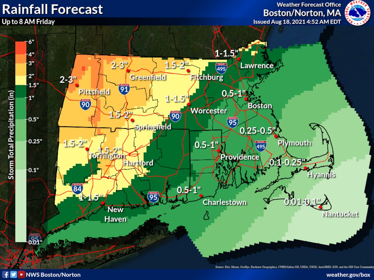 Climate Change's Effect On Rainfall Patterns In Western Massachusetts Climate Change's Effect On Rainfall Patterns In Western Massachusetts