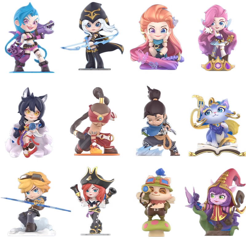 Collect The Entire Arcane League Of Legends POP MART Blind Box Series Collect The Entire Arcane League Of Legends POP MART Blind Box Series