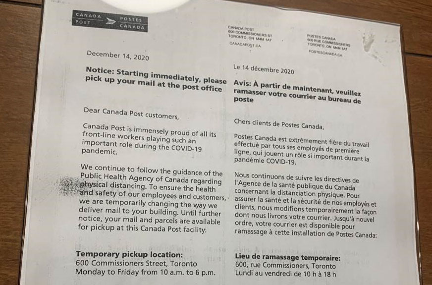 Commission Report Urges Canada Post To End Daily Home Mail Delivery Commission Report Urges Canada Post To End Daily Home Mail Delivery