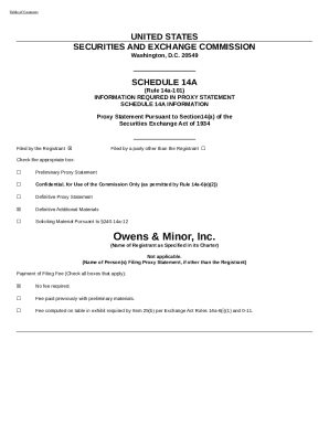Compliance And Disclosure Within Proxy Statements (Form DEF 14A) Compliance And Disclosure Within Proxy Statements (Form DEF 14A)