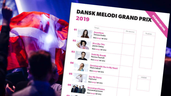 Dansk Melodi Grand Prix 2025: Din Stemme Tæller! Dansk Melodi Grand Prix 2025: Din Stemme Tæller!