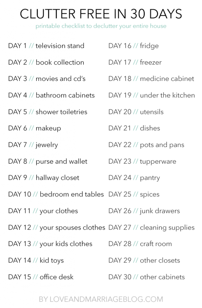 Declutter Your Home In 30 Days: A Minimalist Journey Declutter Your Home In 30 Days: A Minimalist Journey