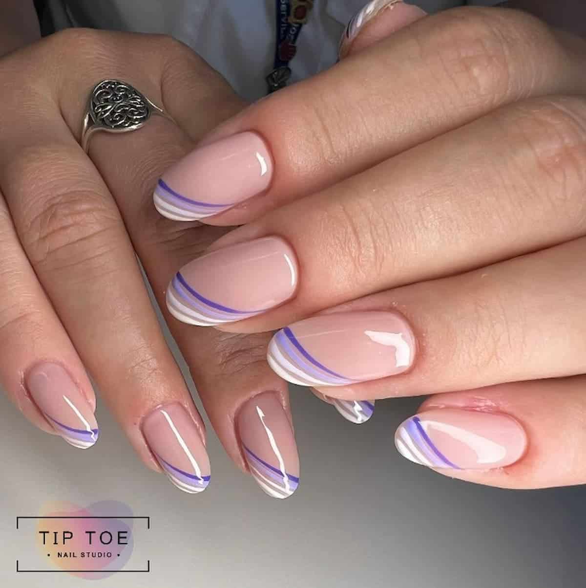 Die Schönsten Lavender Milk Nails Designs Für Den Frühling/Sommer Die Schönsten Lavender Milk Nails Designs Für Den Frühling/Sommer