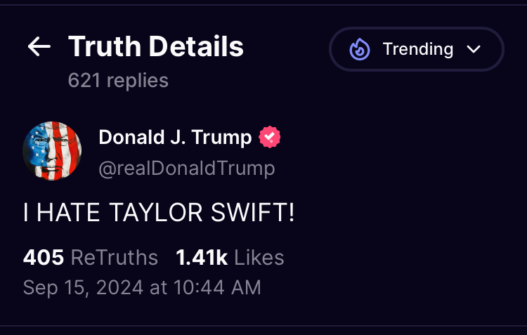 Donald Trump's Taylor Swift Announcement: MAGA Reaction Donald Trump's Taylor Swift Announcement: MAGA Reaction