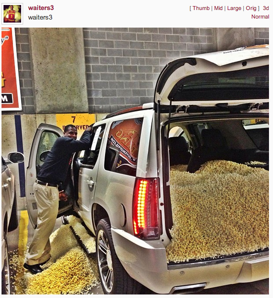 Donovan Mitchell's Popcorn Prediction: Cavs Rookie Car Prank Donovan Mitchell's Popcorn Prediction: Cavs Rookie Car Prank