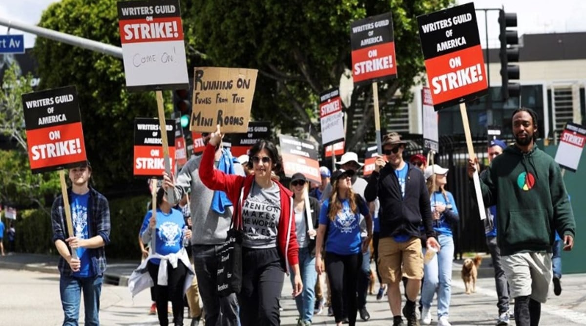 Double Trouble In Hollywood: Writers And Actors Strike Cripples Industry Double Trouble In Hollywood: Writers And Actors Strike Cripples Industry