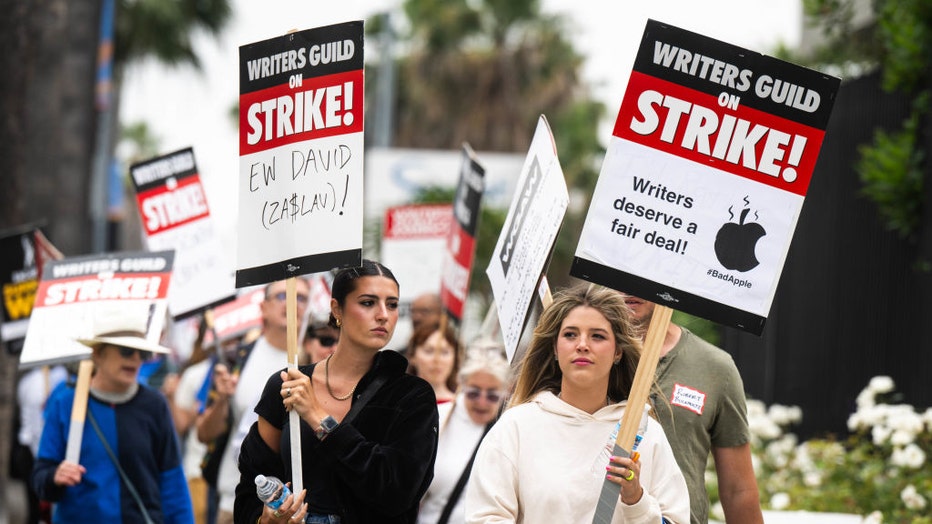 Double Trouble In Hollywood: Writers And Actors Strike Impacts Production Double Trouble In Hollywood: Writers And Actors Strike Impacts Production