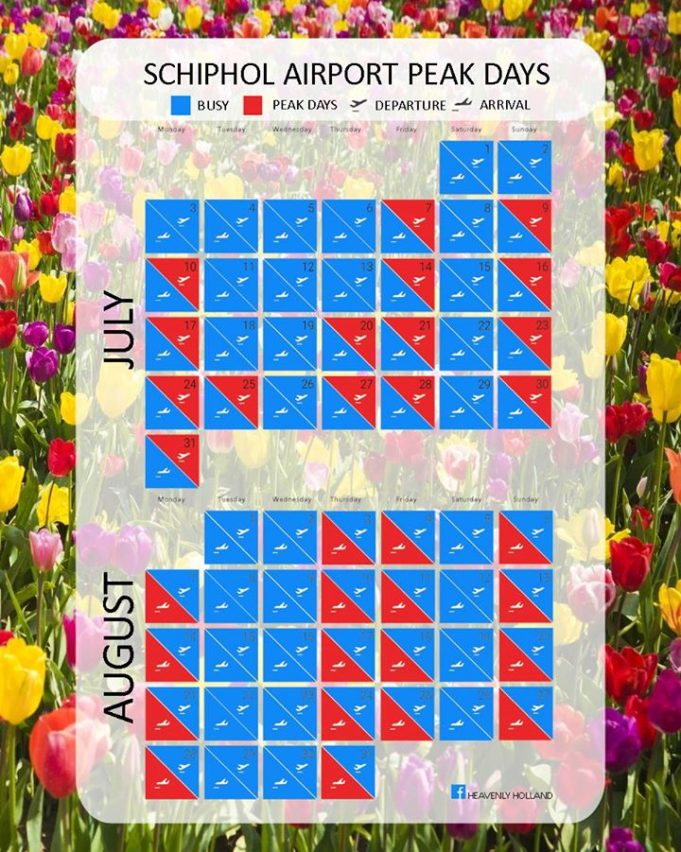 Easter & Spring Holiday: Prepare For Peak Day Traffic At Schiphol And On Dutch Roads Easter & Spring Holiday: Prepare For Peak Day Traffic At Schiphol And On Dutch Roads