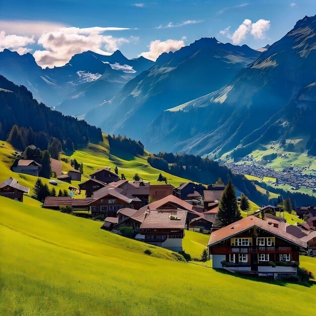 Emergency Evacuation Of Livestock: Swiss Alpine Village Faces Landslide Risk Emergency Evacuation Of Livestock: Swiss Alpine Village Faces Landslide Risk