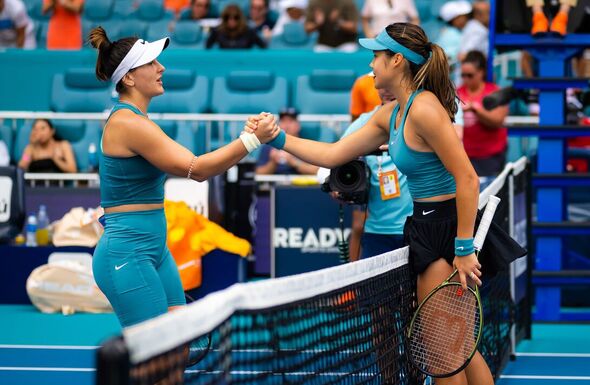 Emma Raducanu Through To Miami Open Quarterfinals Emma Raducanu Through To Miami Open Quarterfinals