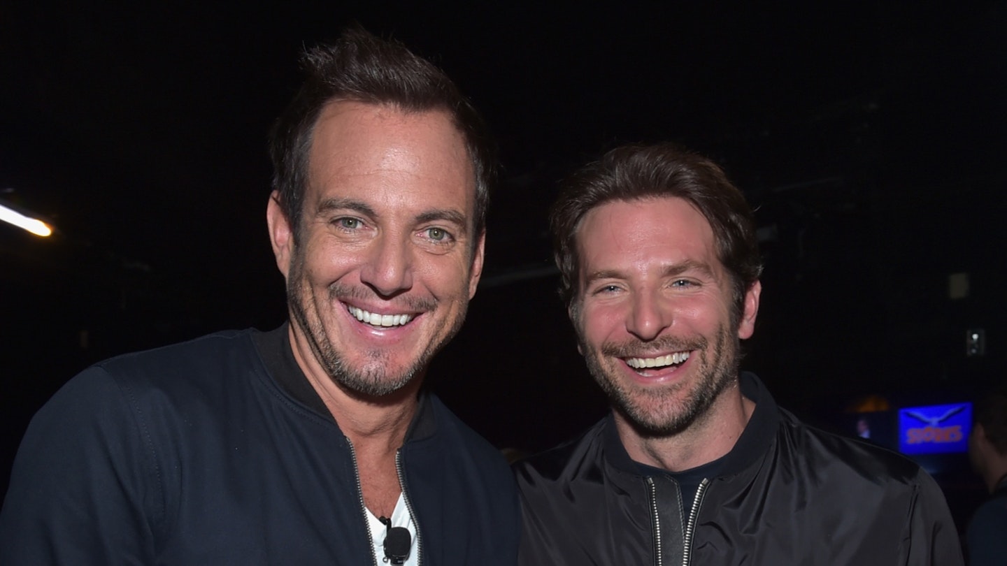 Exclusive Photos: Bradley Cooper Directing Will Arnett In NYC For Exclusive Photos: Bradley Cooper Directing Will Arnett In NYC For