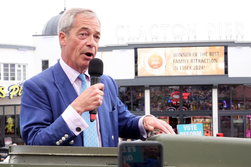 Farage's WhatsApp Messages Fuel Reform Party Civil War Farage's WhatsApp Messages Fuel Reform Party Civil War