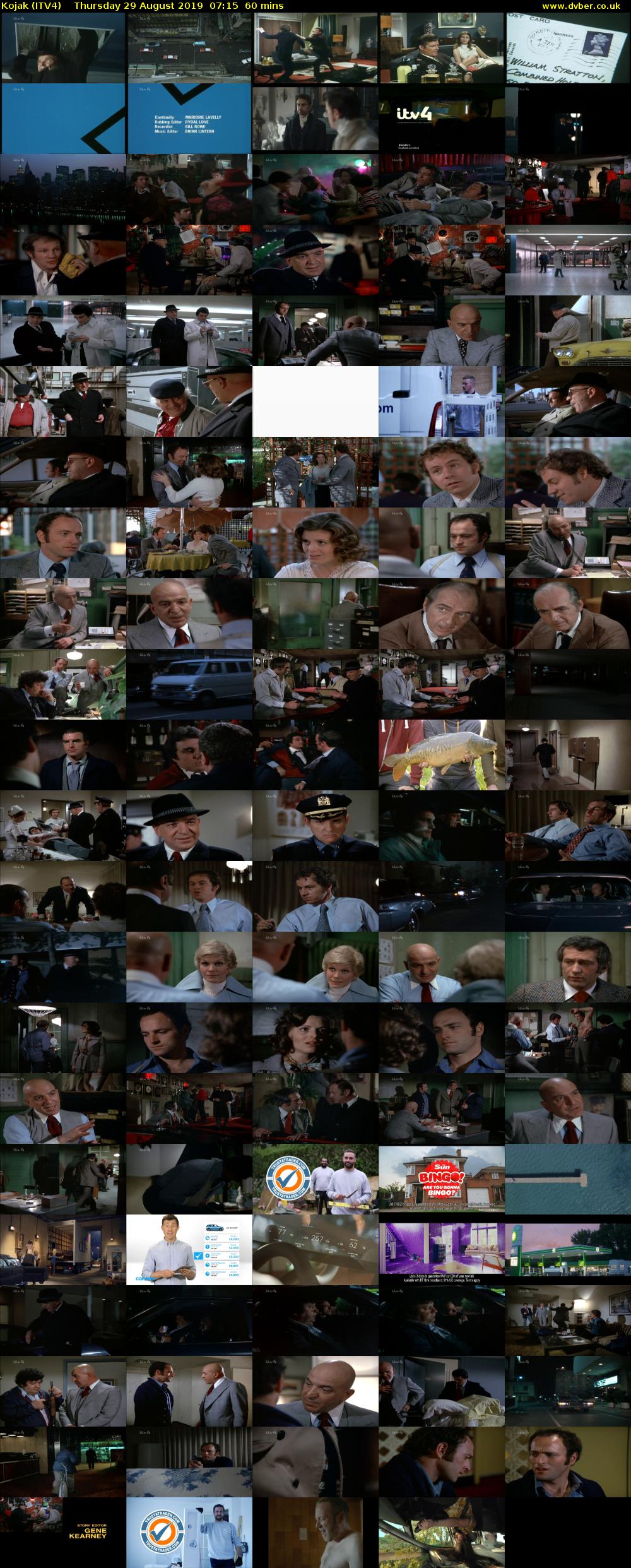 Find Kojak On ITV4: Full TV Schedule And Episode Details Find Kojak On ITV4: Full TV Schedule And Episode Details