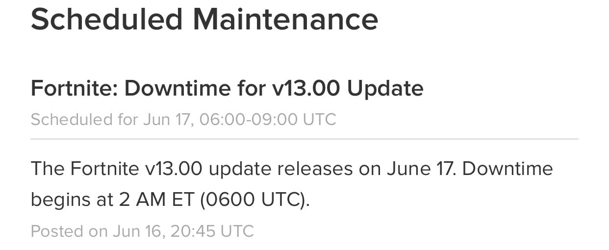 Fortnite Update 34.20: Server Downtime & What's New Fortnite Update 34.20: Server Downtime & What's New