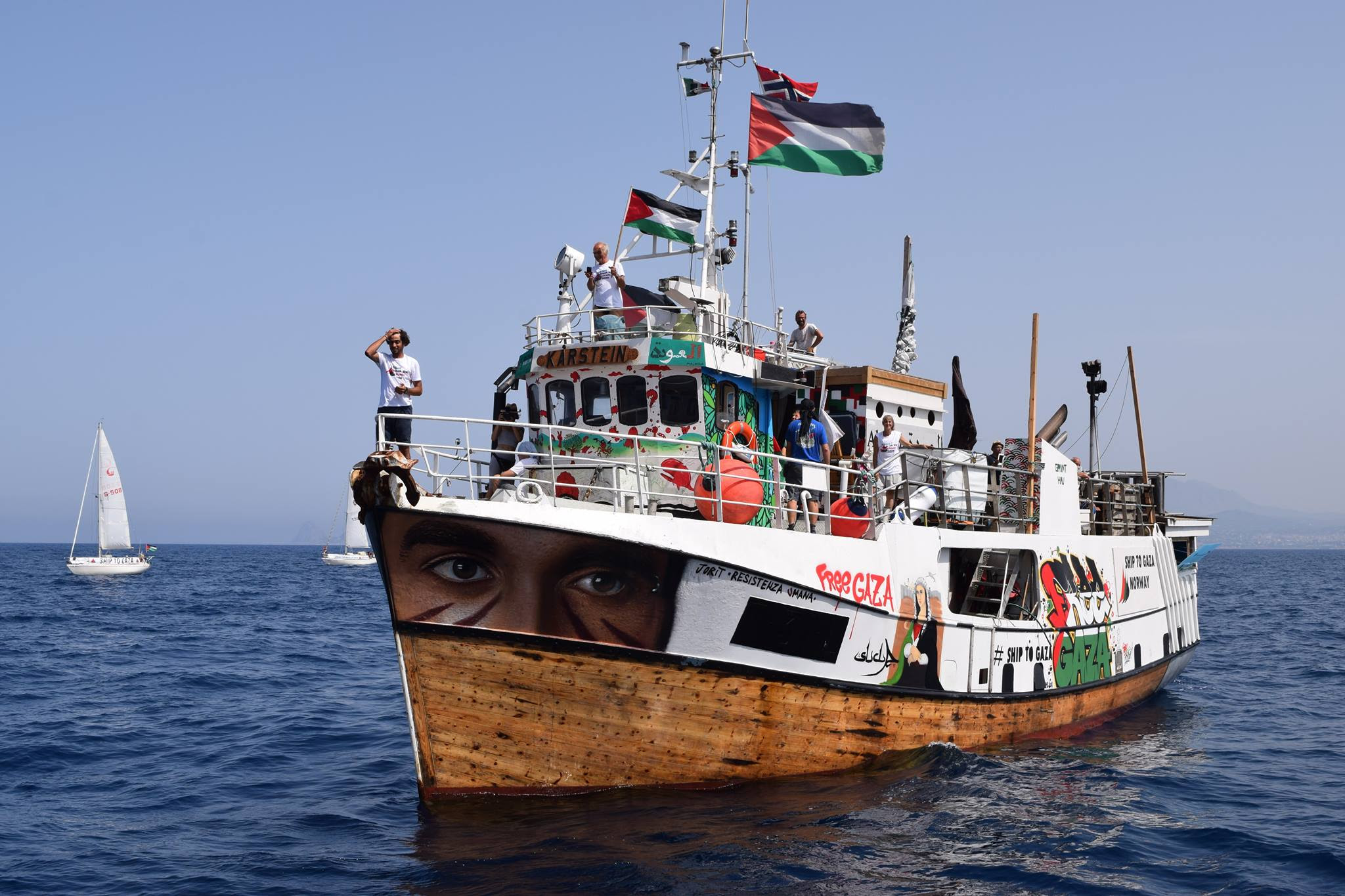Freedom Flotilla Ship Attacked By Drone Off Maltese Coast: Coalition Report Freedom Flotilla Ship Attacked By Drone Off Maltese Coast: Coalition Report