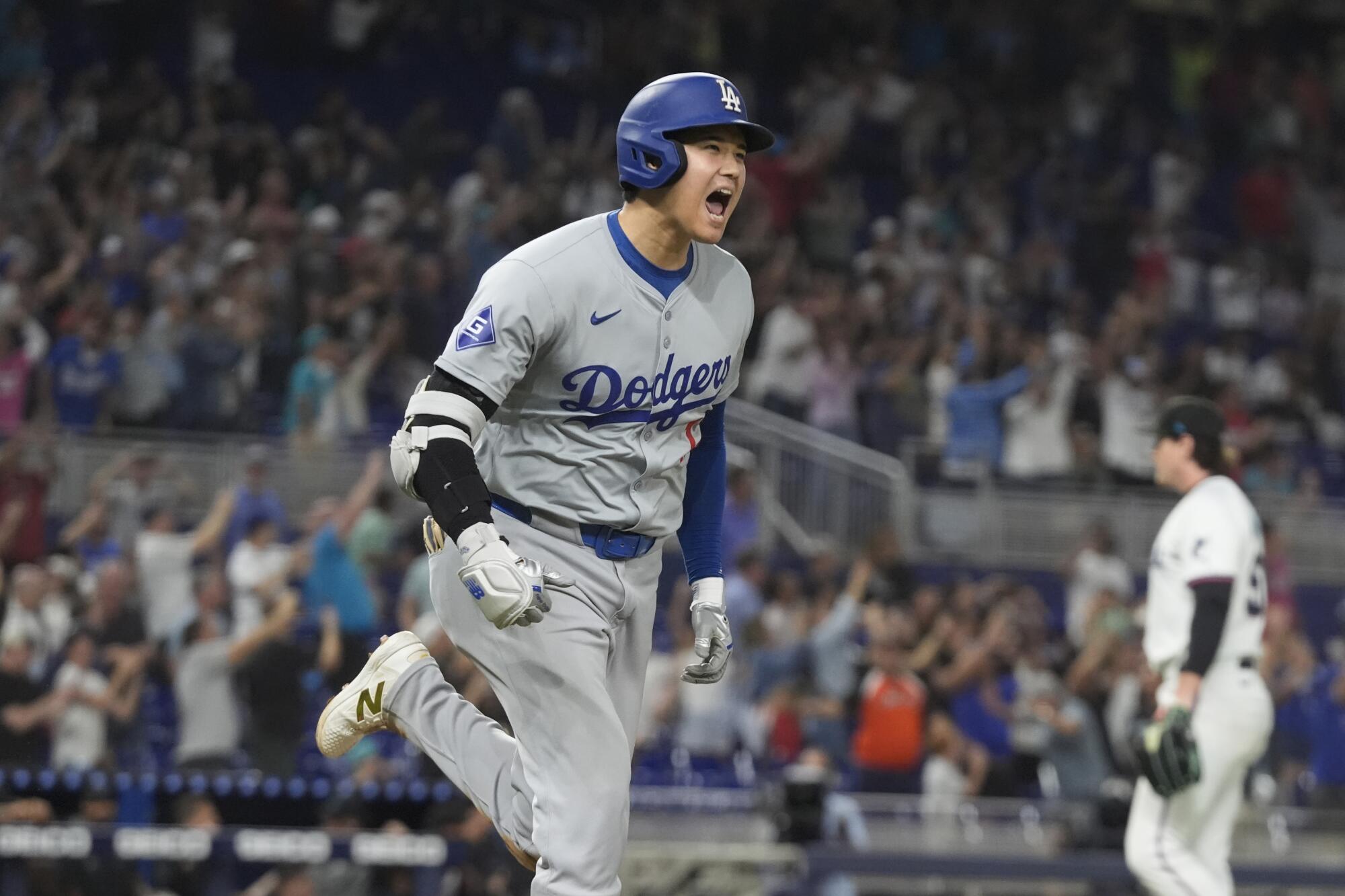 Freeman And Ohtani's Home Runs Lead Dodgers To Another Win Against Marlins Freeman And Ohtani's Home Runs Lead Dodgers To Another Win Against Marlins