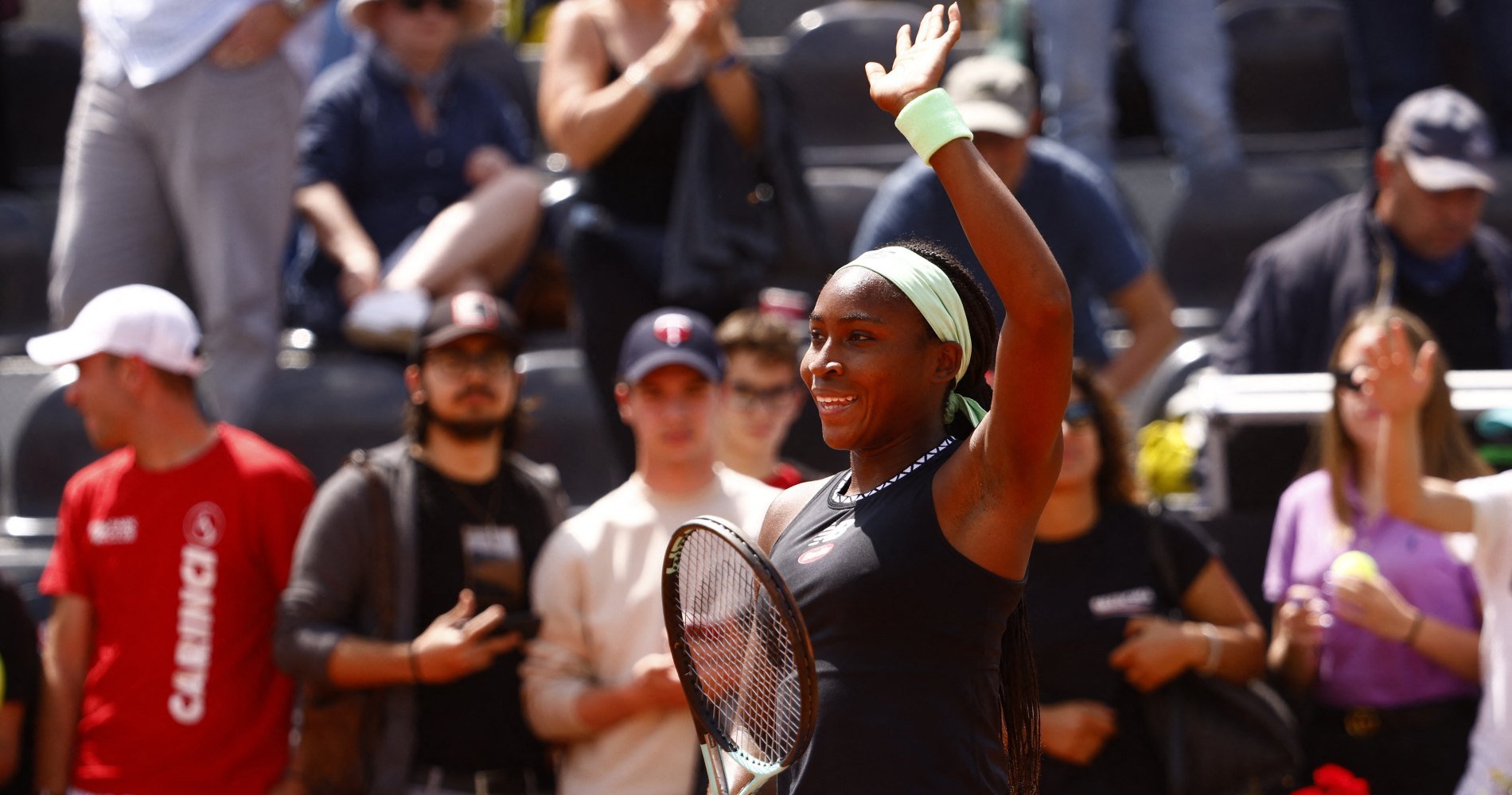 Gauff Advances To Italian Open Final After Defeating Zheng Gauff Advances To Italian Open Final After Defeating Zheng