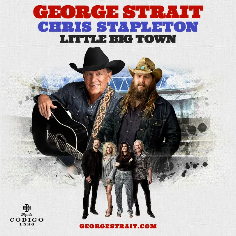 George Strait And Chris Stapleton 2025 Stadium Tour: Dates And Locations George Strait And Chris Stapleton 2025 Stadium Tour: Dates And Locations