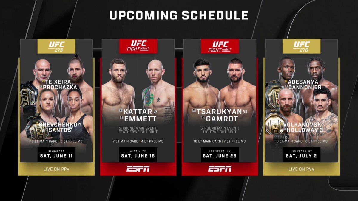 Get The Lowdown: UFC Vegas 106 Fight Card, Date, Time, And Location For Burns Vs. Morales Get The Lowdown: UFC Vegas 106 Fight Card, Date, Time, And Location For Burns Vs. Morales