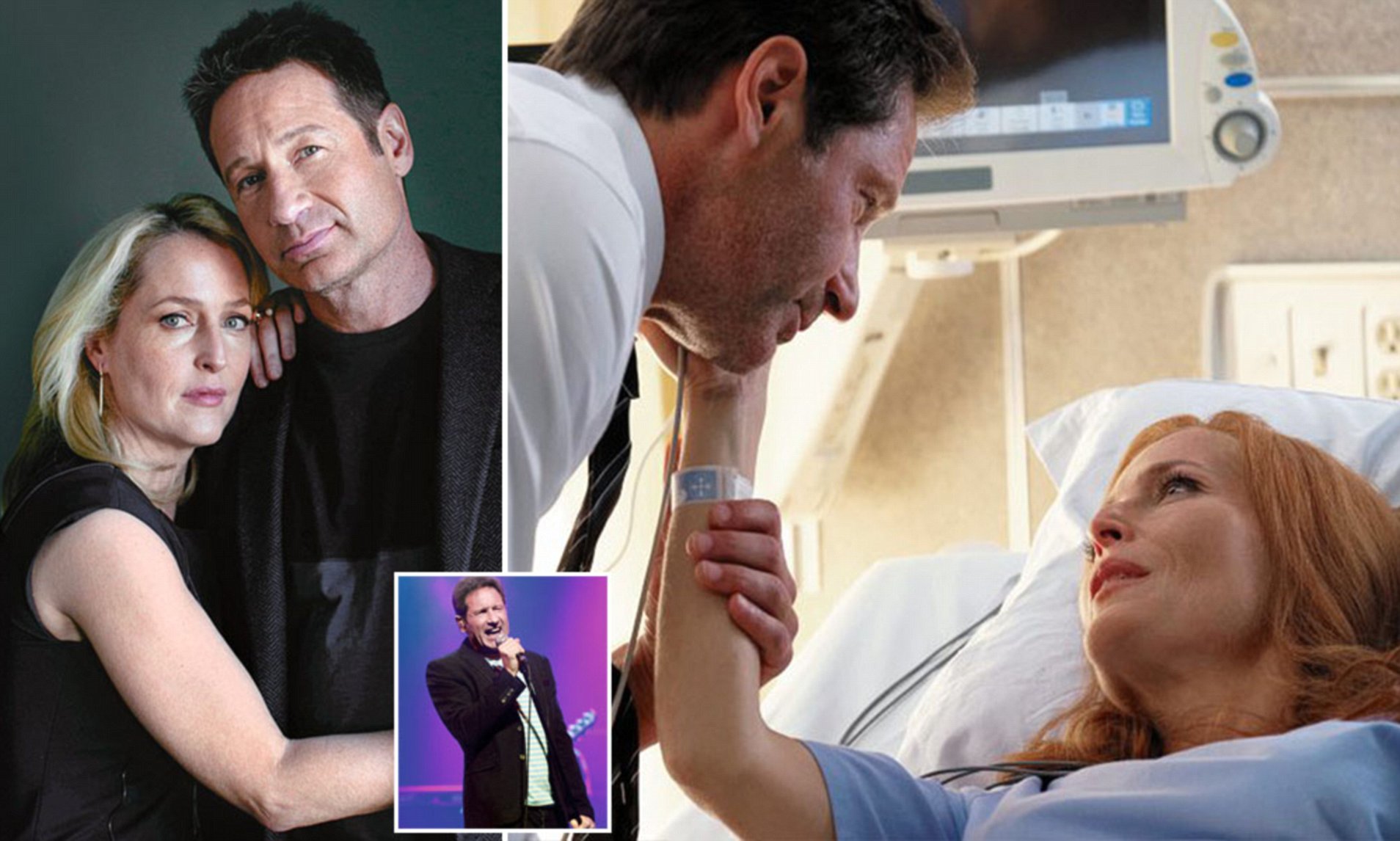 Gillian Anderson And David Duchovny Reunite On Stage At SAG Awards Gillian Anderson And David Duchovny Reunite On Stage At SAG Awards