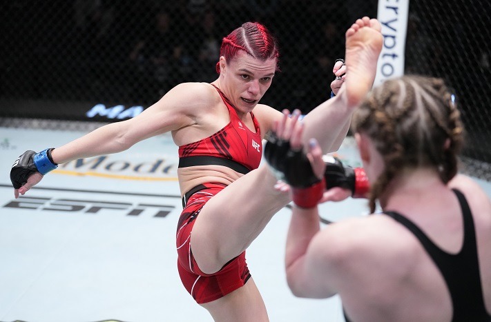 Gillian Robertson Predicts Marina Rodriguez Will Quit At UFC Des Moines: Gillian Robertson Predicts Marina Rodriguez Will Quit At UFC Des Moines: