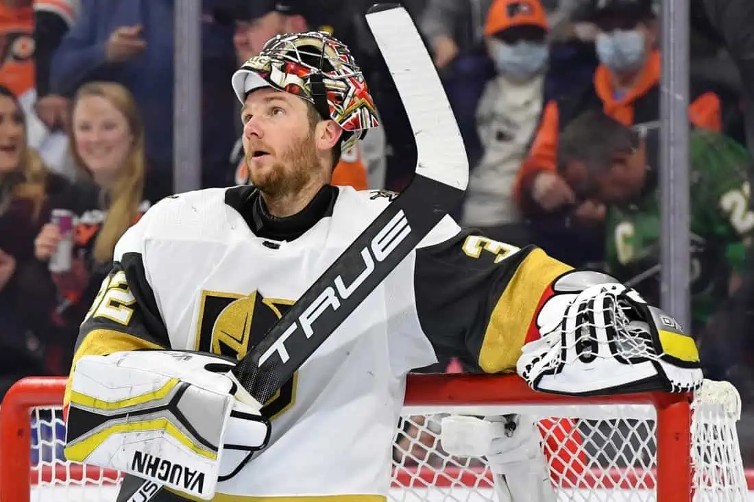 Golden Knights Blank Blue Jackets 4-0; Hill Records 27 Saves Golden Knights Blank Blue Jackets 4-0; Hill Records 27 Saves