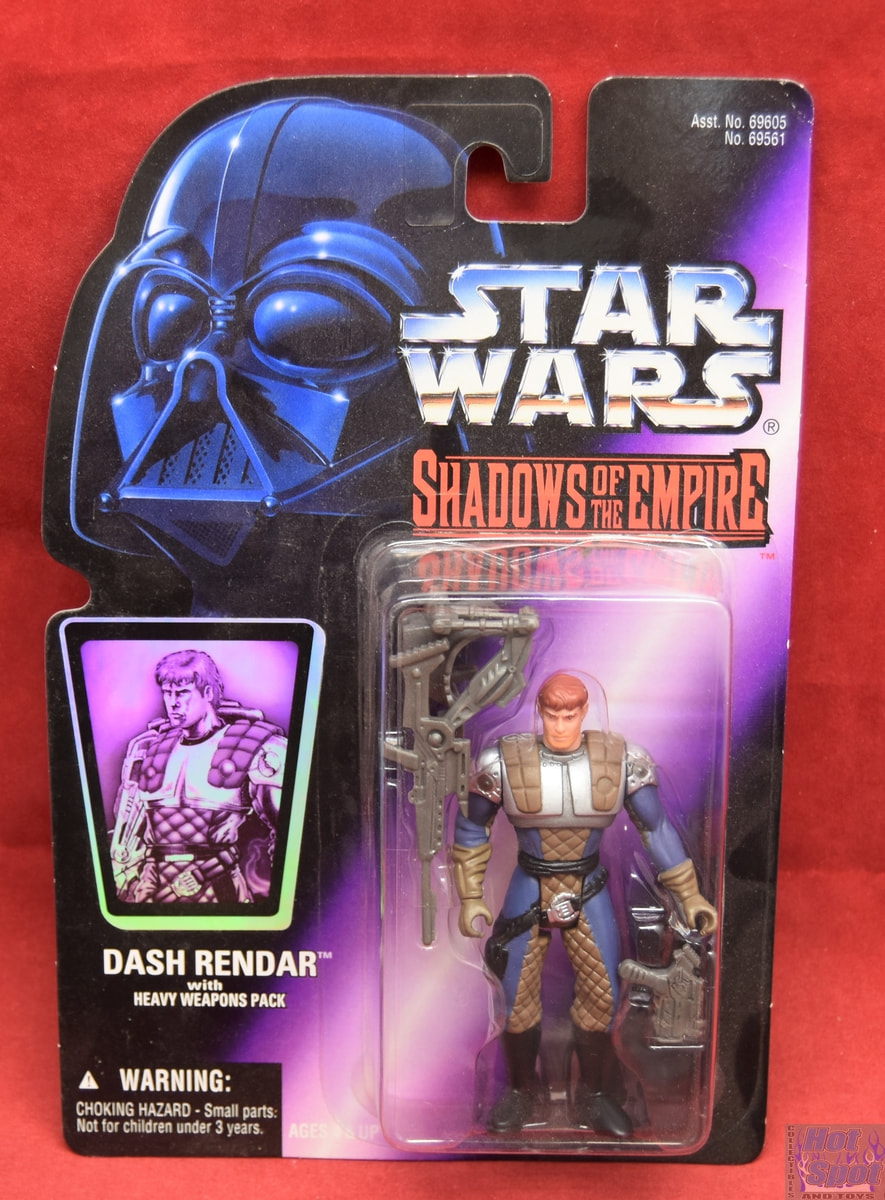 Hasbro's New Star Wars: Shadow Of The Empire Dash Rendar Figure Hasbro's New Star Wars: Shadow Of The Empire Dash Rendar Figure
