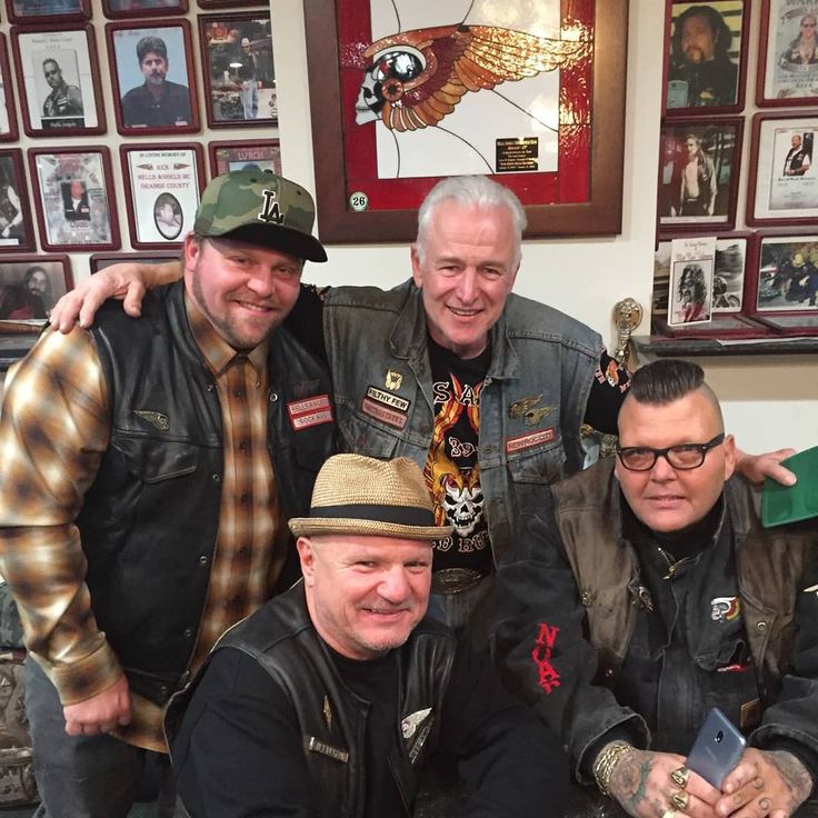 Hells Angels Member Craig McIlquham Remembered At Sunday Service