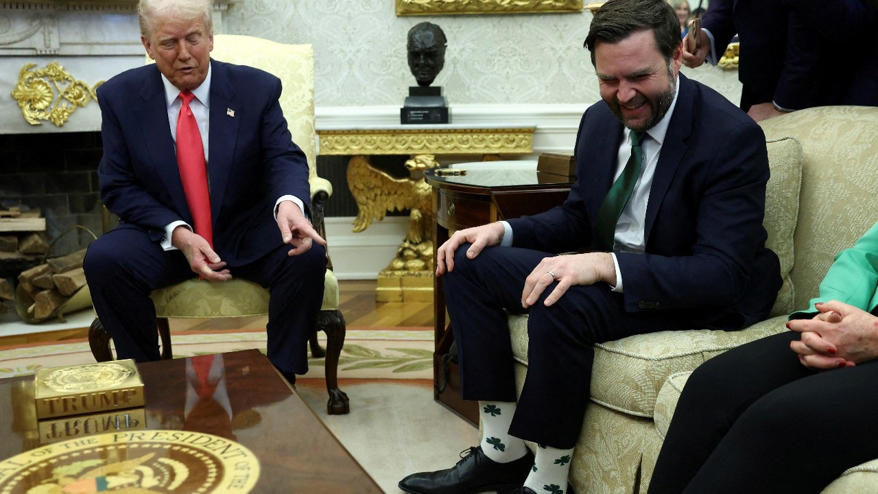 Hilarious WH Moments: Trump, The Irish PM, JD Vance, And Those Socks Hilarious WH Moments: Trump, The Irish PM, JD Vance, And Those Socks