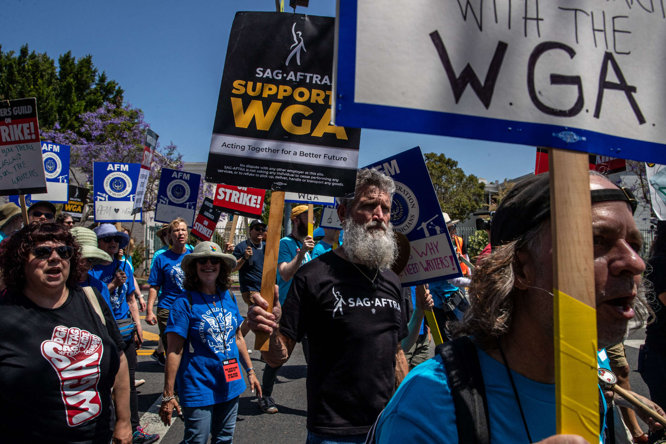 Hollywood Shut Down: Writers And Actors On Strike, Impacting Film And TV Hollywood Shut Down: Writers And Actors On Strike, Impacting Film And TV