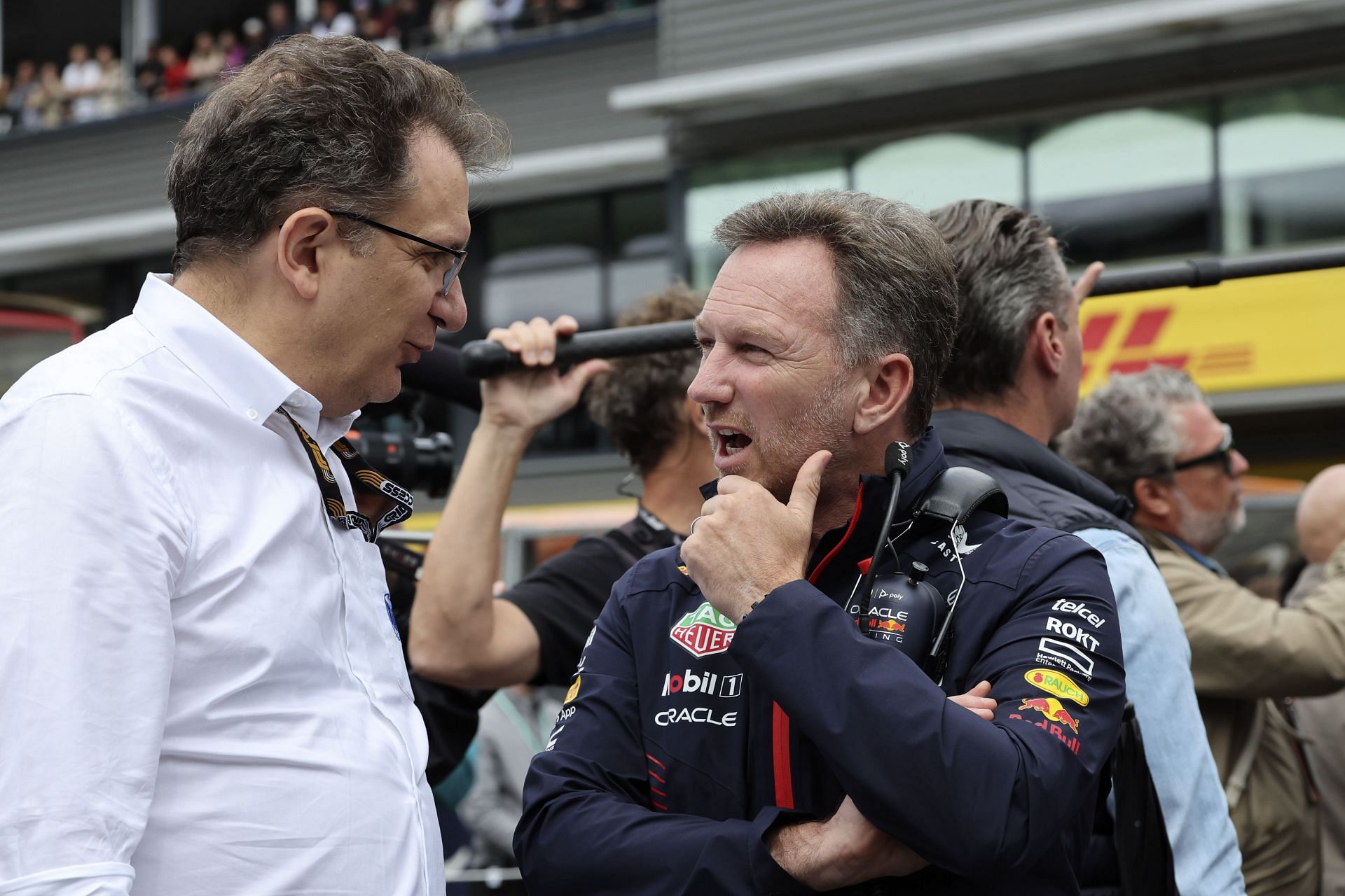 Horner On Verstappen's Paternity: A Witty Remark Horner On Verstappen's Paternity: A Witty Remark